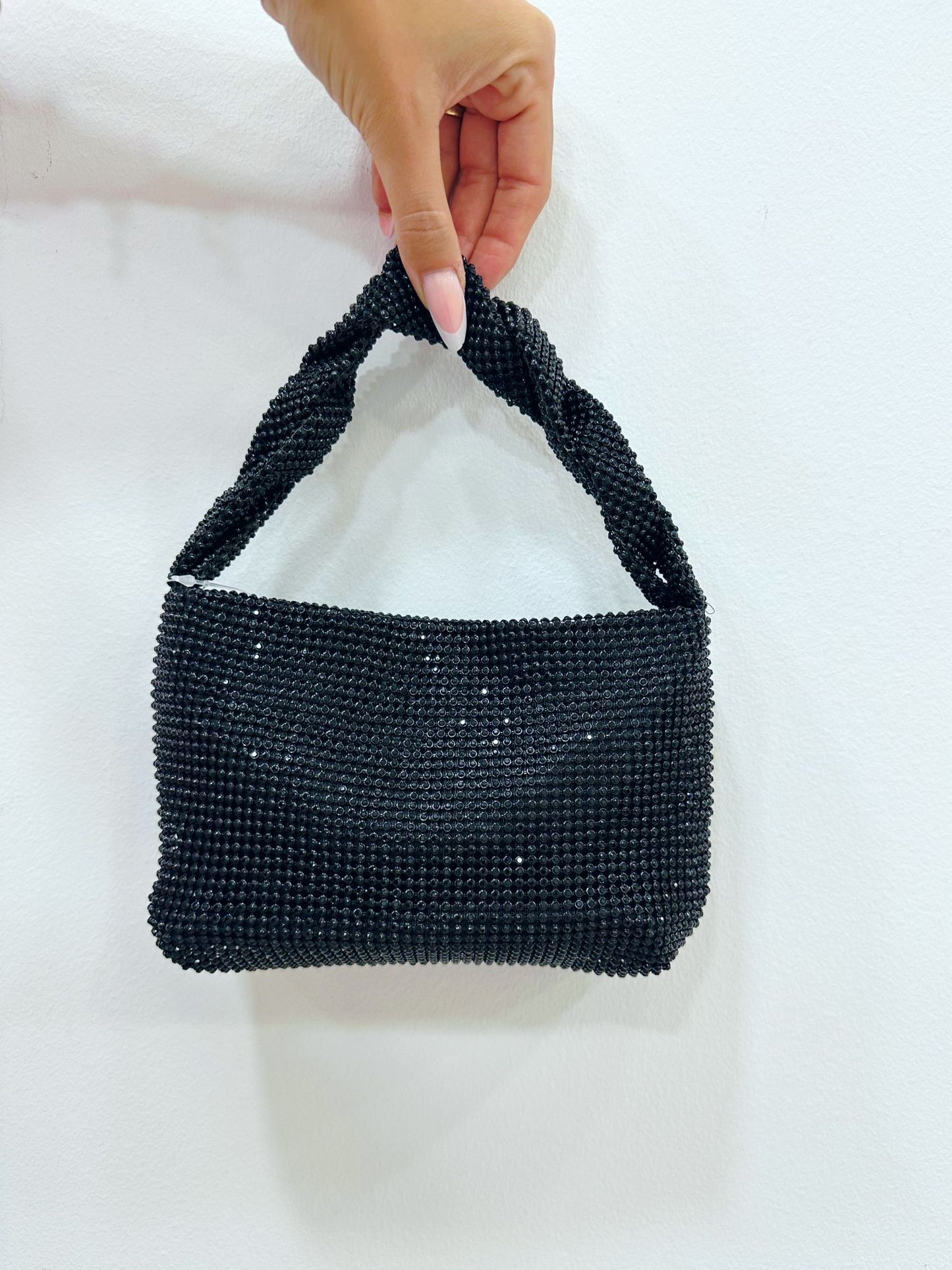 Bolso mini strass