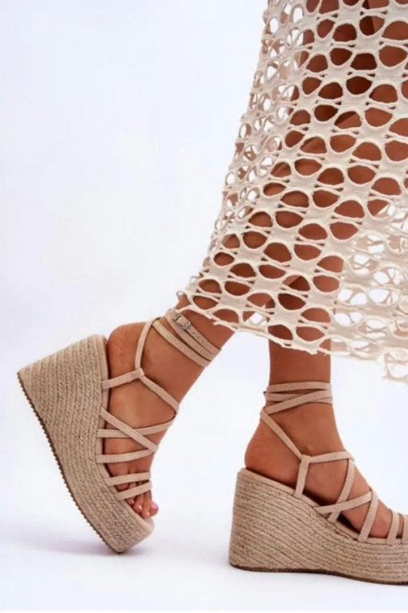 Cuña Savana beige