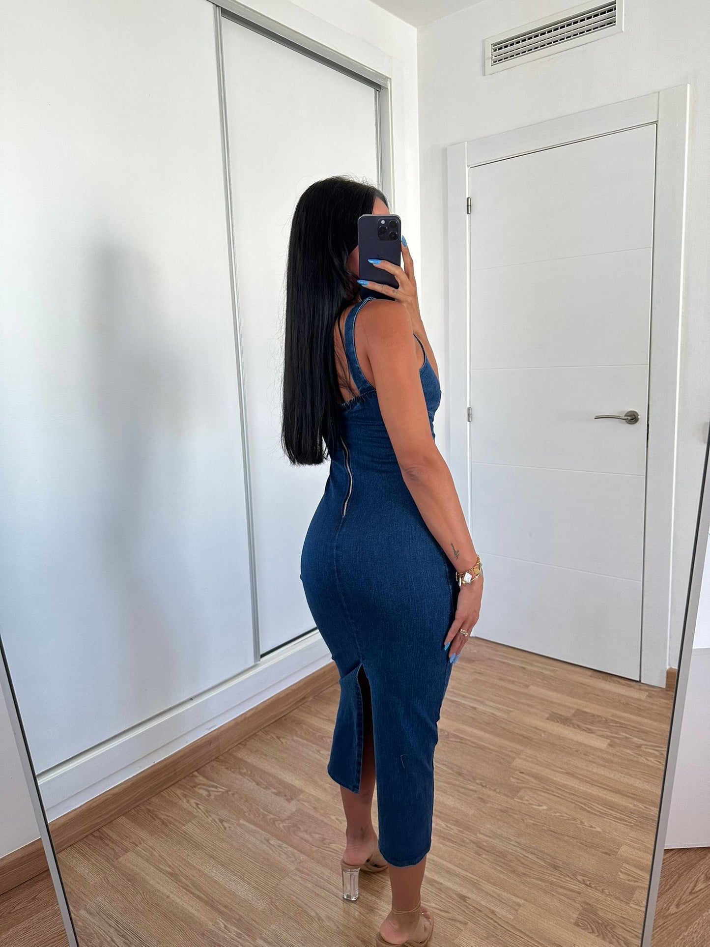 Vestido Denim tirantes