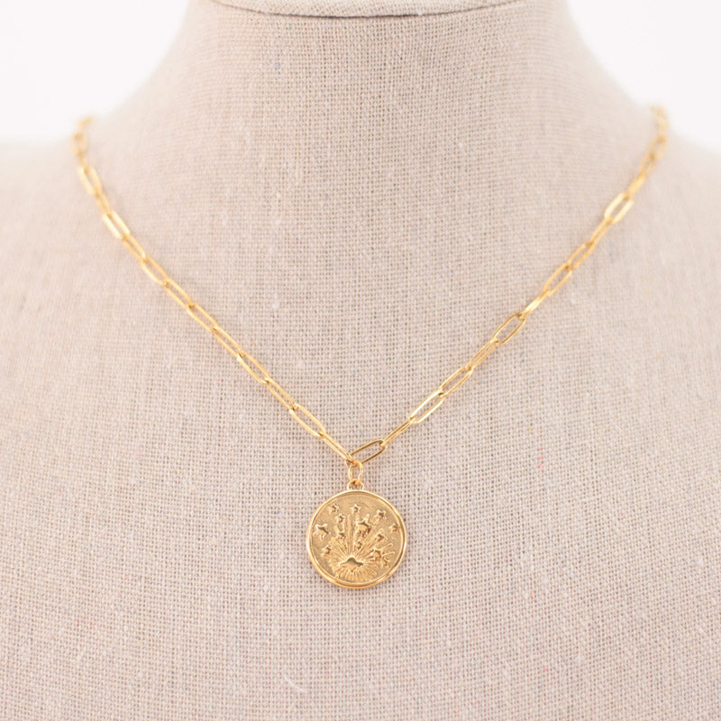 MEDAL NECKLACE