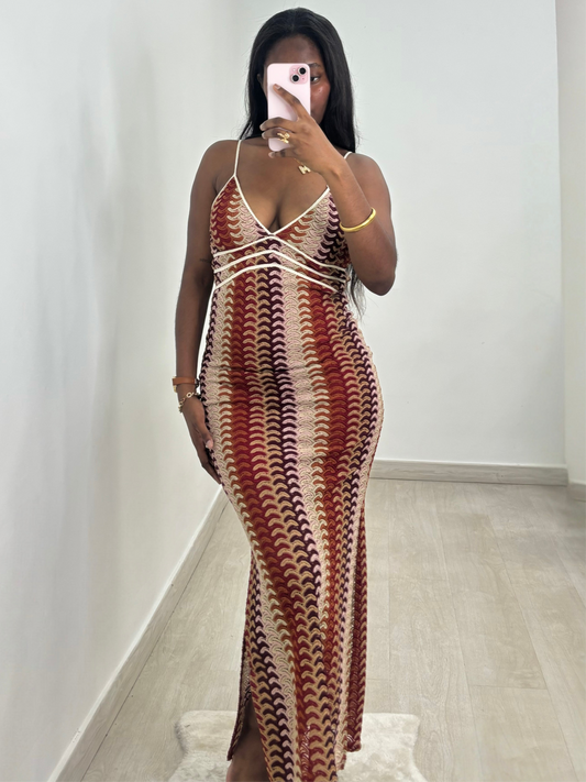 Vestido Canela