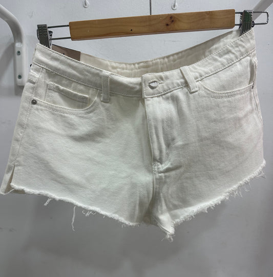 Pantalón corto blanco