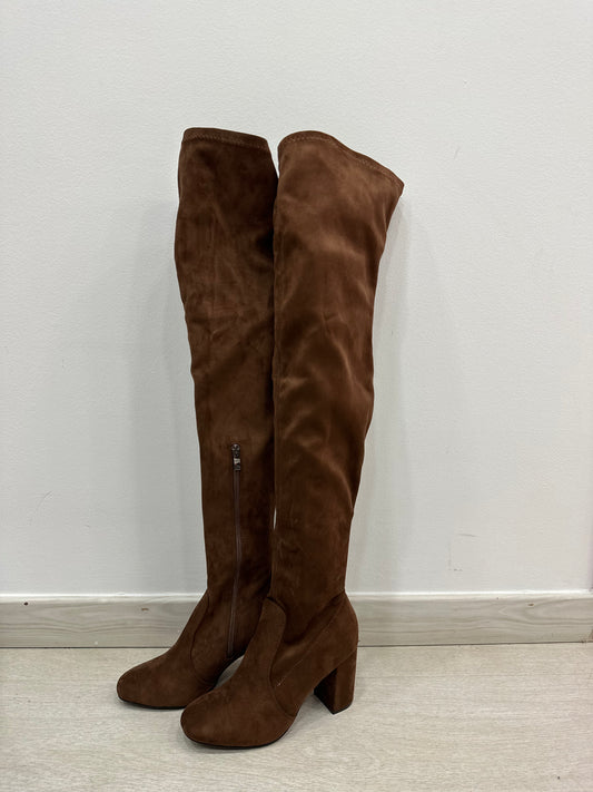 Bota alta Marrón
