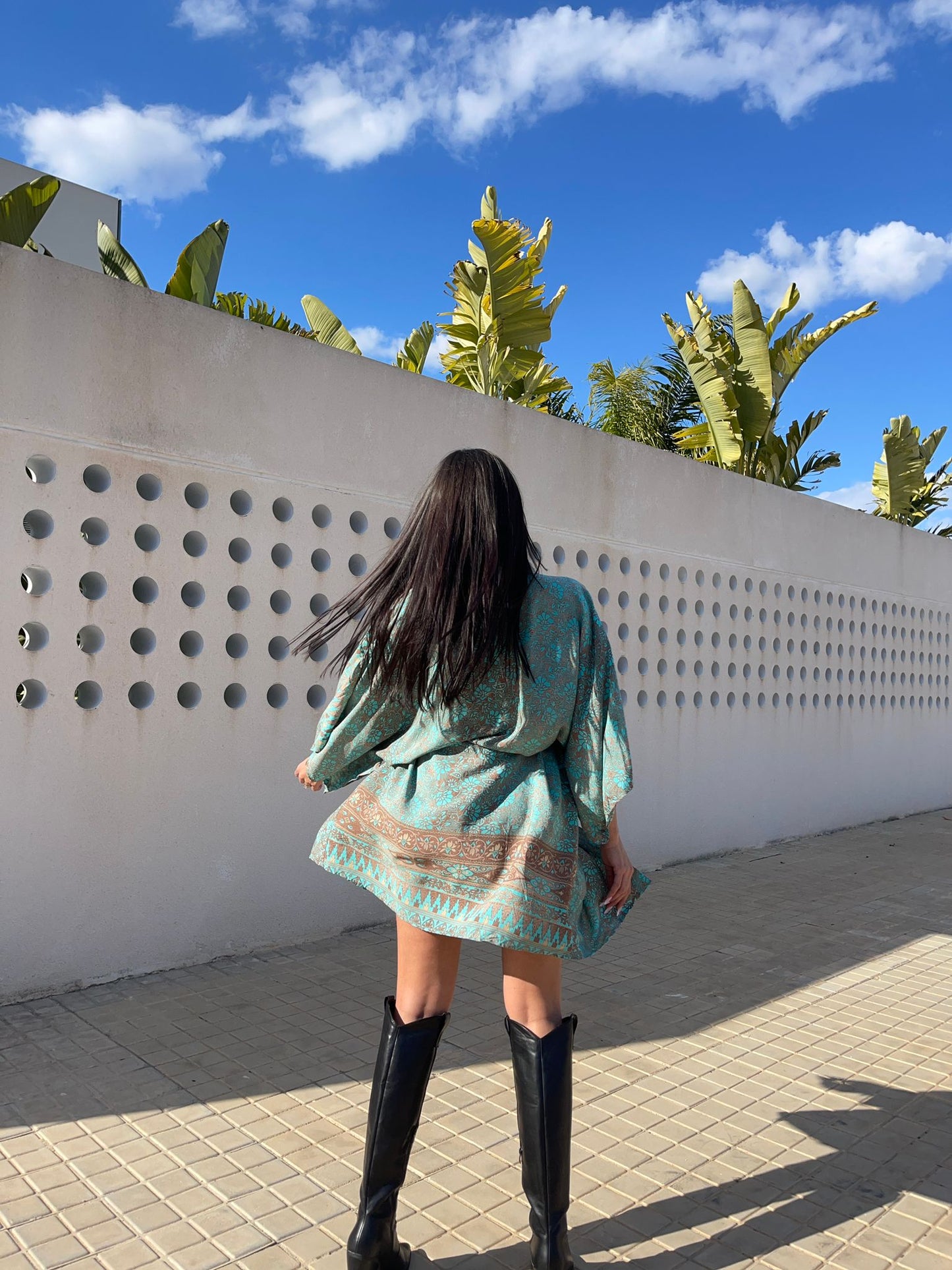 Kimono corto bohemian