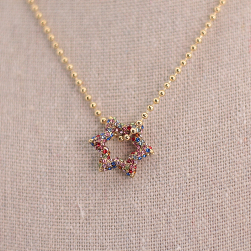 COLOR STAR NECKLACE